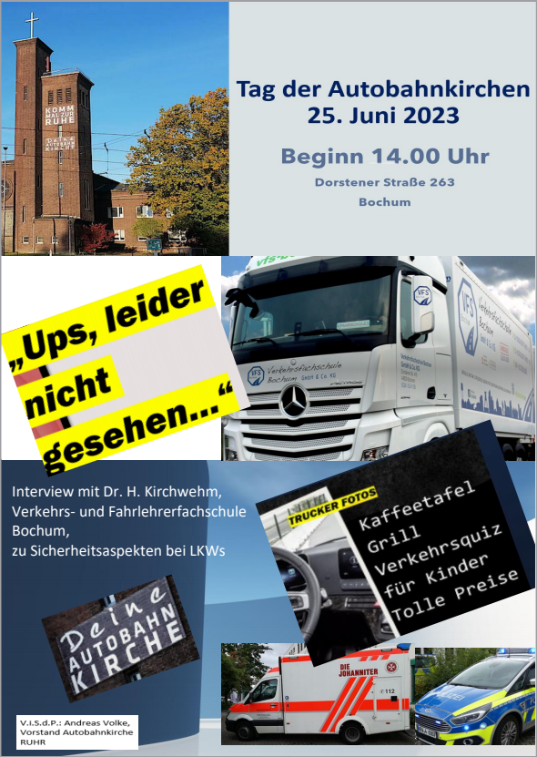 Plakat Tag der Autobahnkirche 25.6.2023